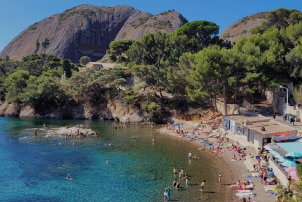 La Ciotat Beau T3, Mer, Centre, Climatisation, Parking Prive Gratuit Esterno foto