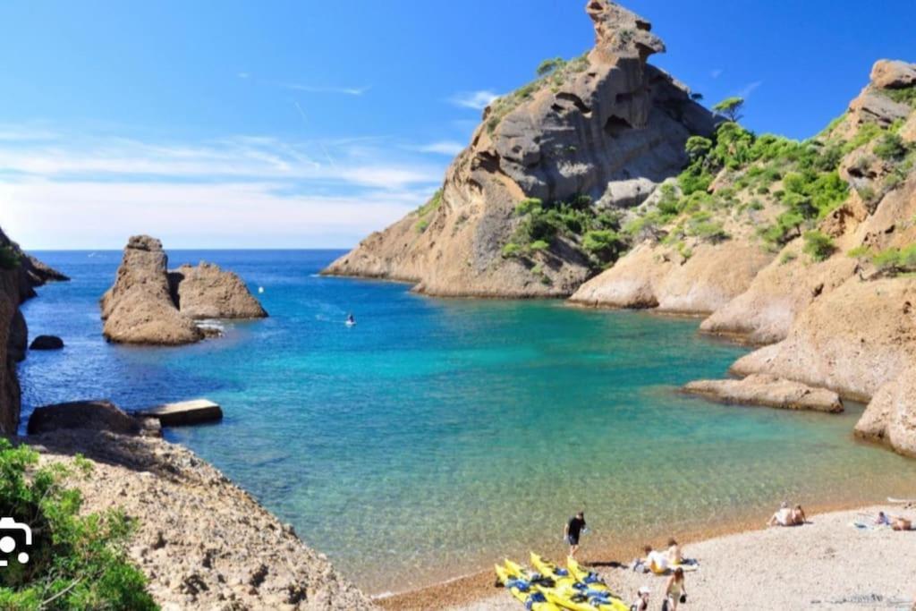 La Ciotat Beau T3, Mer, Centre, Climatisation, Parking Prive Gratuit Esterno foto